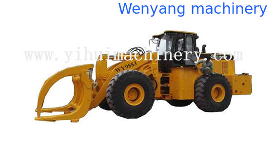 Chine Machinerie Wenyang WY988J 22T chargeur avant de grande capacité avec pince à bois pour le Congo et le Gabon fournisseur
