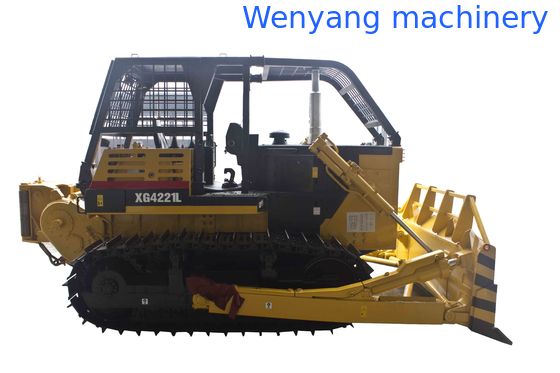Chine Chinese XG4221L forestry logging bulldozer with mechnical winch for Africa muddy woodland fournisseur