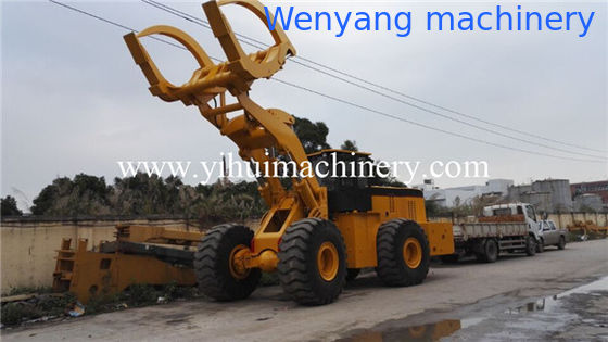 Chargeur de grumes de machines wenyang chinoises WY968J 8 tonnes avec grappin à grumes fournisseur
