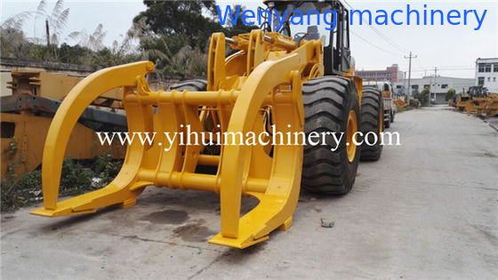 Chargeur de grumes de machines wenyang chinoises WY968J 8 tonnes avec grappin à grumes fournisseur