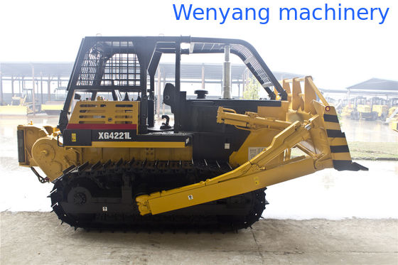 Chinese XG4221L forestry logging bulldozer with mechnical winch for Africa muddy woodland fournisseur