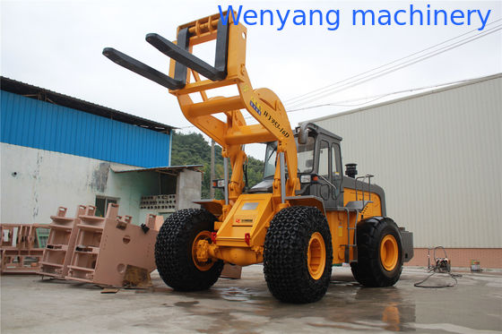 Chargeur de chariot élévateur de 16 tonnes Machines chinoises Wenyang WY953-16D Moteur Weichai fournisseur