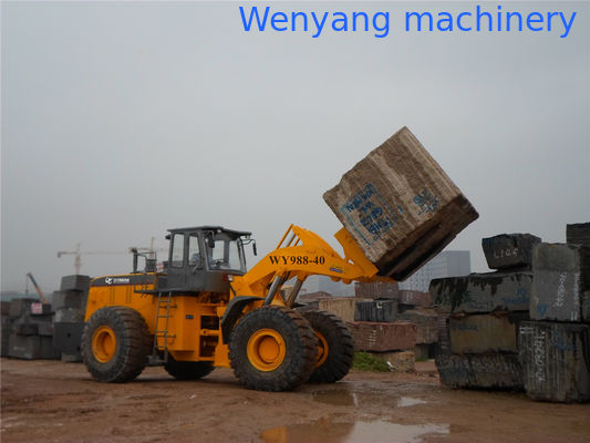 Fournisseur de machines de mines de terrain accidenté de grande capacité 40T chargeur de chariot élévateur à bloc avec moteur de 247KW fournisseur