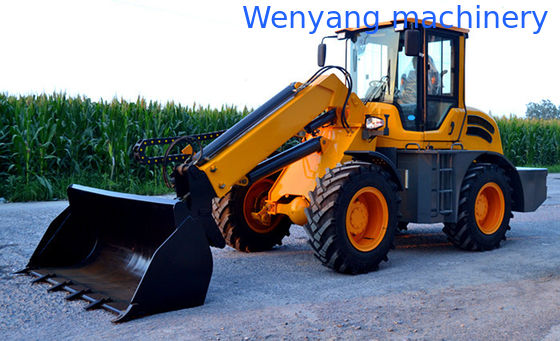 2Chargeur à roue à canne à vis télescopique de 1,3 m3 de 5 tonnes avec hauteur de levage maximale de 6000 mm fournisseur