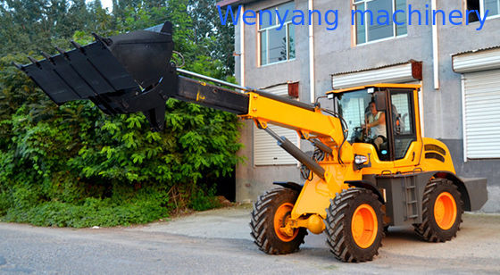 2Chargeur à roue à canne à vis télescopique de 1,3 m3 de 5 tonnes avec hauteur de levage maximale de 6000 mm fournisseur