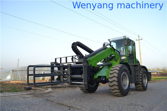 Chargeur à roues à rampe télescopique à seau de 3 tonnes 1,5 m3 avec hauteur de levage maximale 6050 mm fournisseur