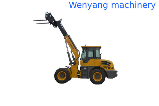 Chine WY3000 machines de levage agricoles chargeur télescopique avec fourchette fournisseur