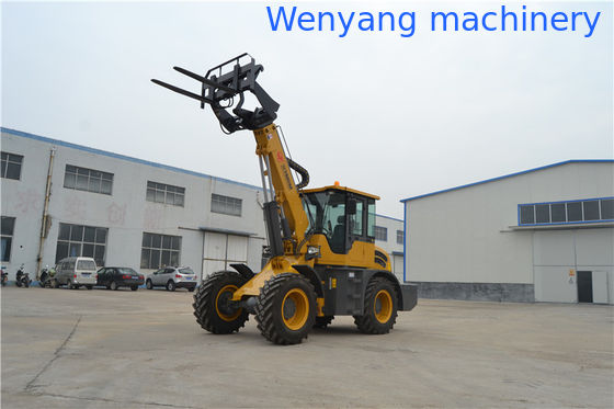 Chine WY3000 machines de levage agricoles chargeur télescopique avec fourchette fournisseur