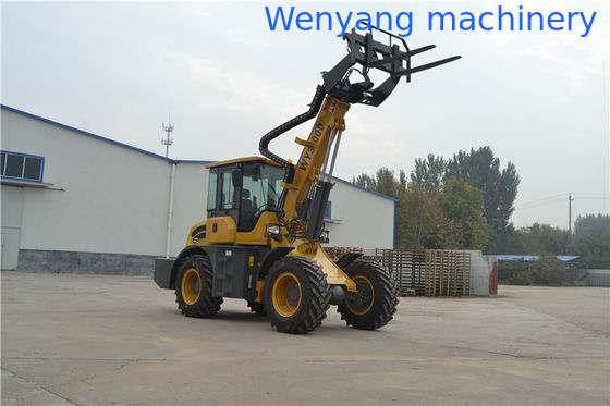 Chine WY3000 machines de levage agricoles chargeur télescopique avec fourchette fournisseur