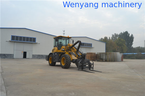 WY3000 Chariot télescopique de 5,4 m de hauteur de levage pour l'empilage du foin fournisseur