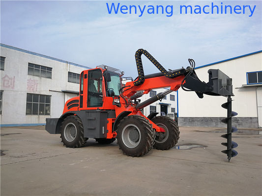 Chargeur télescopique 4RM pour machinerie agricole de 2,5 tonnes avec tarière fournisseur