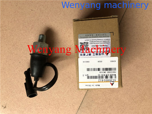 SDLG LG958 chargeur à roues pièces détachées originales commutateur de pression 4130001412 fournisseur