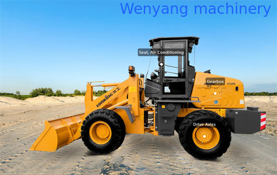 Lonking CDM932N chargeur à roues de 0,8 m3 de 1,5 tonne avec moteur YUNNEI YN38GB1 fournisseur