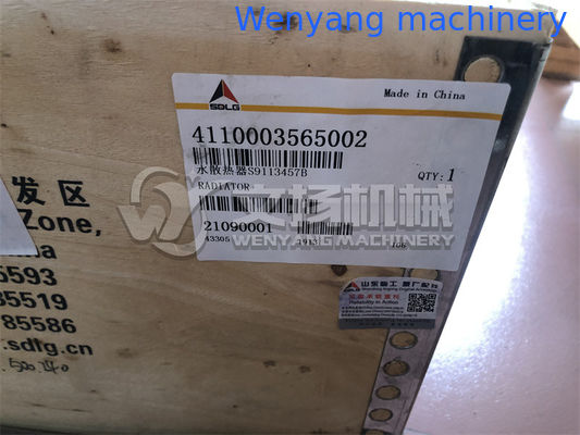 SDLG 936 chargeur à roues pièces détachées originales radiateur d'eau 4110003565002 fournisseur